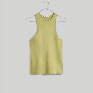 Madewell Green Tank Top Knit wear